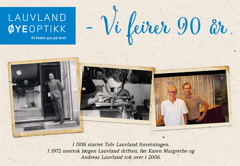 Vi feirer 90 år – og inviterer til en feiring fylt med gode tilbud og overraskelser.